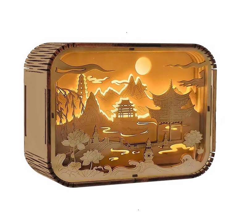 Już teraz w ofercie sklepu drewniana rzeźbiona lampka dla fanów Azji!