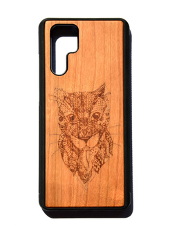 Drewniane etui, pokrowiec do Huawei P30 pro dla fanów Zero Waste